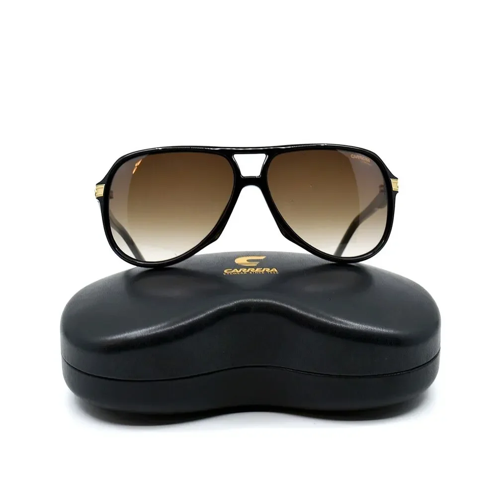 BRAND NEW CARRERA 1045/S BLACK BROWN GRADIENT SUNGLASSES - Picture 5 of 11